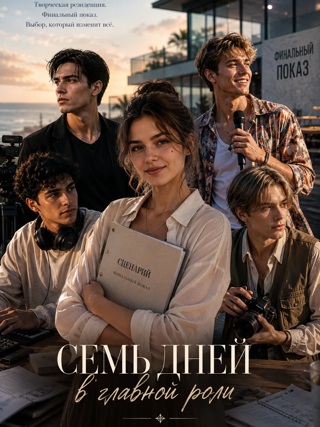 Обложка истории «Семь дней в главной роли»