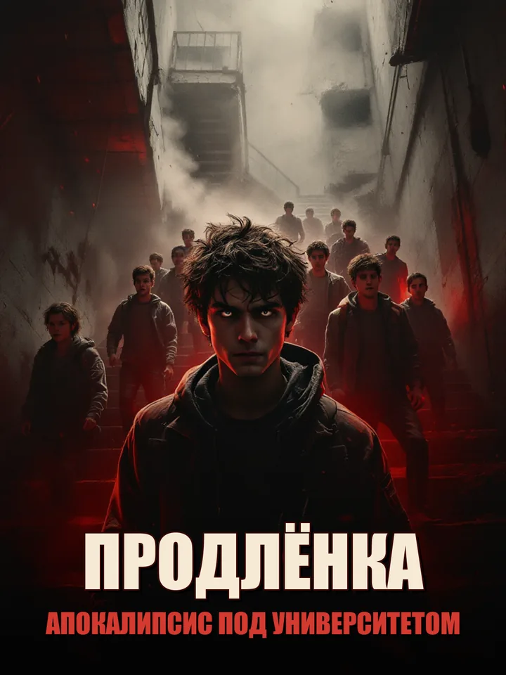 Обложка истории «Продлёнка: апокалипсис под университетом»
