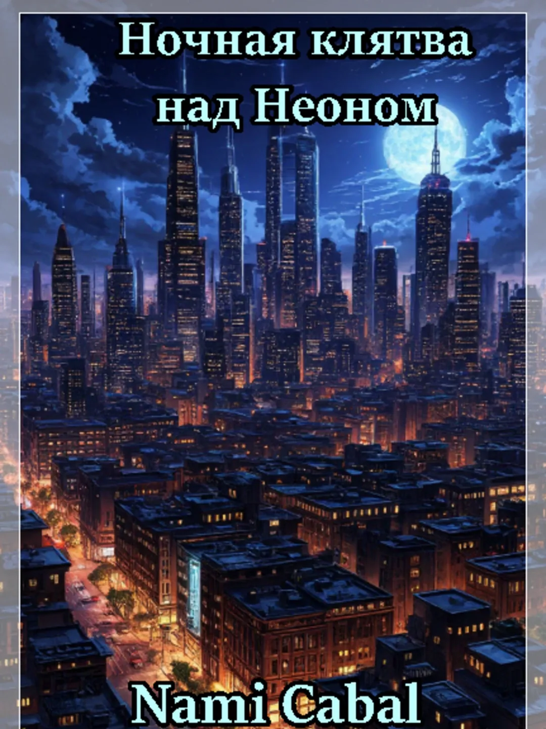 Обложка истории «Ночная клятва над Неоном»